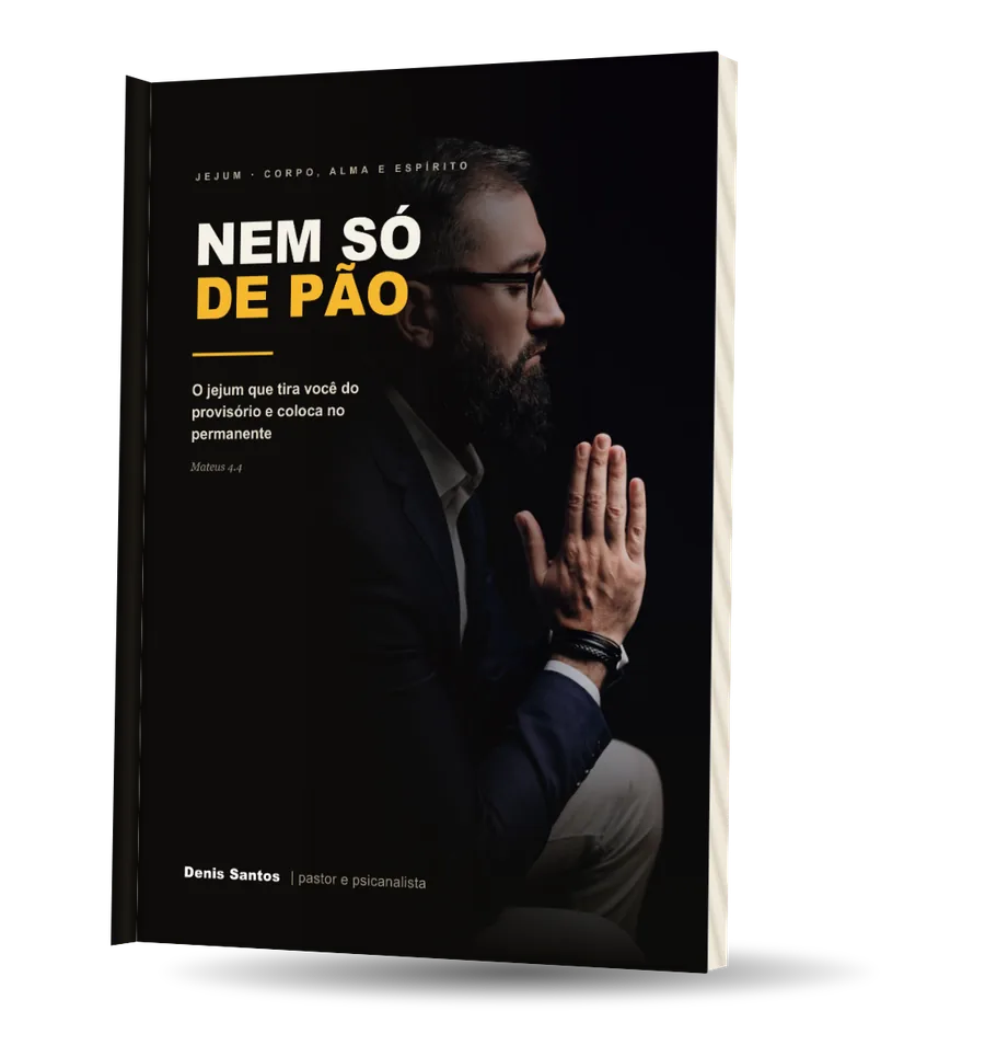 Capa do livro Nem Só de Pão, de Denis Santos